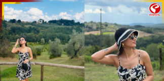 বিদেশে অবসর যাপন মিমির