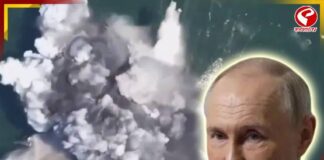 যুদ্ধজাহাজে রুশ ড্রোন হামলা! তলিয়ে গেল ইউক্রেনের গর্ব ‘সিম্ফেরোপল’