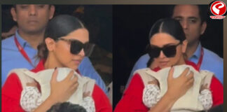 বিমানবন্দরে ছোট্ট দুয়াকে নিয়ে পাপারাৎজ্জিদের দেখে রেগে গেলেন দীপিকা!