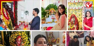টলি-তারকাদের গণেশপুজোর নানা মুহূর্ত, দেখুন ছবি