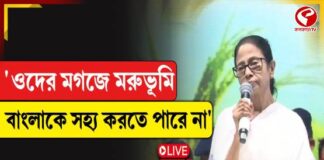 “ওদের মগজে মরুভূমি, বাংলাকে সহ্য করতে পারছে না”