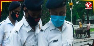 দায়িত্বে যাওয়ার পথে সড়ক দুর্ঘটনায় জখম পুলিশকর্মী