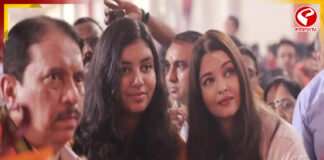 মা-কে সৌন্দর্যে টক্কর দিয়ে গেল মেয়ে আরাধ্যা