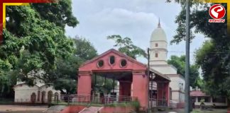 চিল্কিগড় রাজবাড়ির কুলদেবী কনক দুর্গার পুজো