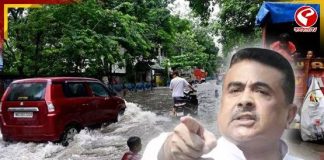 ‘আধিকারিকরা কোথায়?’ বানভাসি শহরে পুরসভা-প্রশাসনের ‘উদাসীনতা’ নিয়ে সরব শুভেন্দু