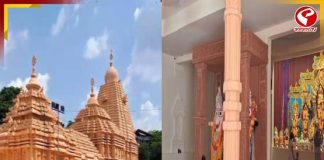 দিঘার ‘জগন্নাথ ধামের’ থিমে সেজে উঠেছে শিলিগুড়ির জনশ্রি ক্লাবের পুজো