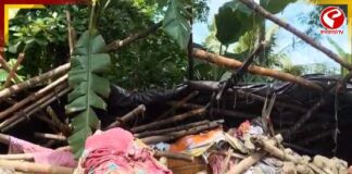 মন্দিরবাজারে মাটির বাড়ির দেওয়াল চাপা পড়ে মৃত্যু হল মা ও দুই মেয়ের