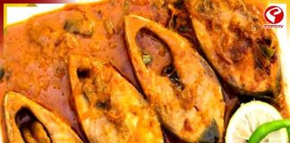 পুজোয় বাংলাদেশের রুপোলি ইলিশে রেঁধে ফেলুন ঘি-পেঁয়াজ ইলিশ