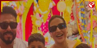 ইউভানের সঙ্গে ঠাকুর দেখল ইয়ালিনি, উচ্ছ্বসিত শুভশ্রী