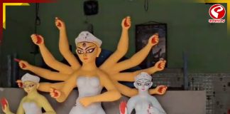 সিংহ নয়, বাঘের পিঠে দুর্গা! জেনে নিন মদনপুরের চ্যাটার্জি বাড়ির পুজোর কাহিনী