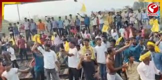 আদিবাসী কুড়মি সমাজের প্রতিবাদ আন্দোলনে রণক্ষেত্র কোটশিলা স্টেশন