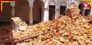 ভেঙে পড়ল বর্ধমানের ঐতিহাসিক লক্ষ্মী নারায়ণ জিউ মন্দির