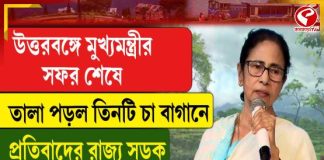 উত্তরবঙ্গে মুখ্যমন্ত্রীর সফর শেষে তালা পড়ল তিনটি চা বাগানে