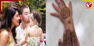 হিন্দিতে লেখা নিকের নাম, মার্কিন মুলুকে করবা চৌথ প্রিয়াঙ্কার