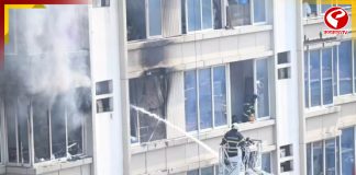 মুম্বইয়ের বহুতলে ভয়াবহ অগ্নিকাণ্ড,আটকে বহু, ঘটনাস্থলে ১২ ইঞ্জিন