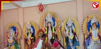 উত্তরবঙ্গ মাতল দেবী ভান্ডানি দুর্গার আগমনে