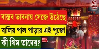 বাস্তব ভাবনায় সেজে উঠেছে বালির পাল পাড়ার এই পুজো, কী থিম তাদের?