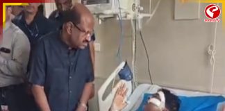 খগেন মুর্মুকে দেখতে হাসপাতালে রাজ্যপাল সি ভি আনন্দ বোস