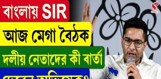 বাংলায় SIR, আজ মেগা বৈঠক দলীয় নেতাদের, কী বার্তা দেবেন অভিষেক?