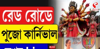 রেড রোডে দুর্গাপুজোর কার্নিভাল, উপস্থিত মুখ্যমন্ত্রী