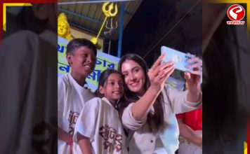 যৌনকর্মীর সন্তানদের সঙ্গে রুক্মিণীর শিশুদিবস পালন