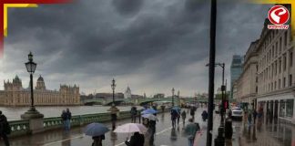 ক্লাউডিয়ার তাণ্ডবে বিপর্যস্ত ব্রিটেন, ৭০ মাইল বেগে ঝোড়ো হাওয়া, টানা বৃষ্টি ও জলবন্দি একাধিক অঞ্চল