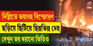 দিল্লিতে লালকেল্লার কাছে বিস্ফোরণ, ছড়িয়ে ছিটিয়ে ছিন্নভিন্ন দেহ