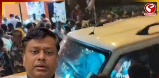 নবদ্বীপে সুকান্ত মজুমদারের কনভয়ে হামলা, আহত ২ বিজেপিকর্মী