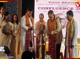 বিশ্বভারতীতে শিক্ষা শিল্প সম্মেলনের উদ্বোধন সুকান্ত মজুমদারের
