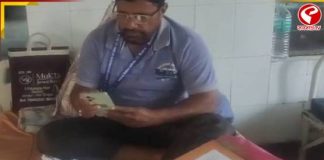 হাসপাতালের বেডেই ট্যাব হাতে কাজ, চোপড়ায় BLO-র ছবি ভাইরাল