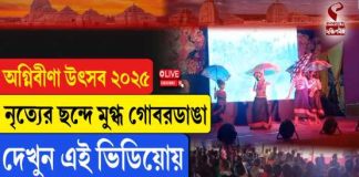 অগ্নিবীণা উৎসব ২০২৫ নৃত্যের ছন্দে মুগ্ধ গোবরডাঙা দেখুন এই ভিডিয়োয়