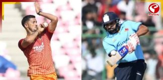 প্রথম বলেই রোহিতের উইকেট! দেশের এই অনামি বোলারকে চেনেন?