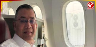 নৈরাজ্যের বাংলাদেশে এসে পৌঁছলেন খালেদা পুত্র তারেক রহমান