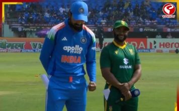 ২০ ম্যাচ পর টসে জিতে অদ্ভুত রিয়েকশন রাহুলের! দেখুন ভিডিও