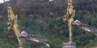 কম্বোডিয়ায় বিষ্ণু মূর্তি ভাঙার ঘটনায় নিন্দা ভারতের!