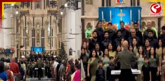 বড়দিনে মুম্বইয়ের গির্জায় বেজে উঠল জাতীয় সঙ্গীত!