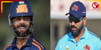 সেঞ্চুরির পরেই শূন্য রানে আউট রোহিত! ৭৭ রানের ইনিংস কোহলির