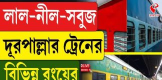 লাল, নীল, সবুজ! দূরপাল্লার ট্রেনে বিভিন্ন রংয়ের কোচের অর্থ জানেন?