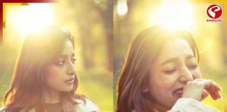 নজরকাড়া নায়িকা, মায়াবী অবতারে কার দিকে তাকিয়ে ইশা?