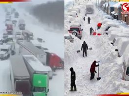 ভয়ঙ্কর তুষারঝড়! একের পর এক দুর্ঘটনা! শহরজুড়ে জারি ‘হাই অ্যালার্ট’