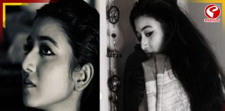 কাজল কালো চোখ, এলো চুলে আরাত্রিকা ঠির যেন ‘মহানায়িকা’