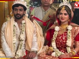 সাত পাকে বাঁধা পড়লেন দেবমাল্য-মধুমিতা