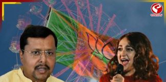 নীতিন নবীনের সভার আগে প্রচারে মোনালি! বিতর্ক BJP–র অন্দরেই