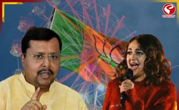 নীতিন নবীনের সভার আগে প্রচারে মোনালি! বিতর্ক BJP–র অন্দরেই