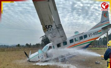 ওড়িশায় বড় দুর্ঘটনা, যাত্রী নিয়ে মাটিতে আছড়ে পড়ল চাটার্ড বিমান