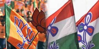 তৃণমূল বিজেপি সংঘর্ষ উত্তপ্ত নন্দীগ্রাম, বাড়ি ভাঙচুর, আহত ১২