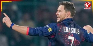 ক্রিজের পিছন থেকে ‘অদ্ভুত’ বোলিং! নামিবিয়ার এই স্পিনারের অ্যাকশন কি আদৌ বৈধ?