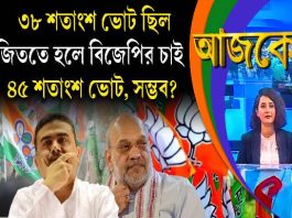 Aajke | ৩৮ শতাংশ ভোট ছিল, জিততে হলে বিজেপির চাই ৪৫ শতাংশ ভোট, সম্ভব?