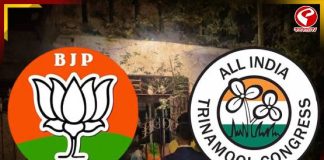 বিজেপি নেত্রীর বাড়ির সামনে হুলুস্থুল কাণ্ড! ভোটের আগেই রাজনৈতিক তরজা শিল্পনগরীতে