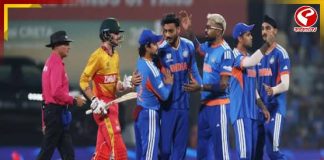 বিশাল লক্ষ্য, ভেঙে পড়ল জিম্বাবোয়ে! ৭২ রানের বড় জয় ভারতের
